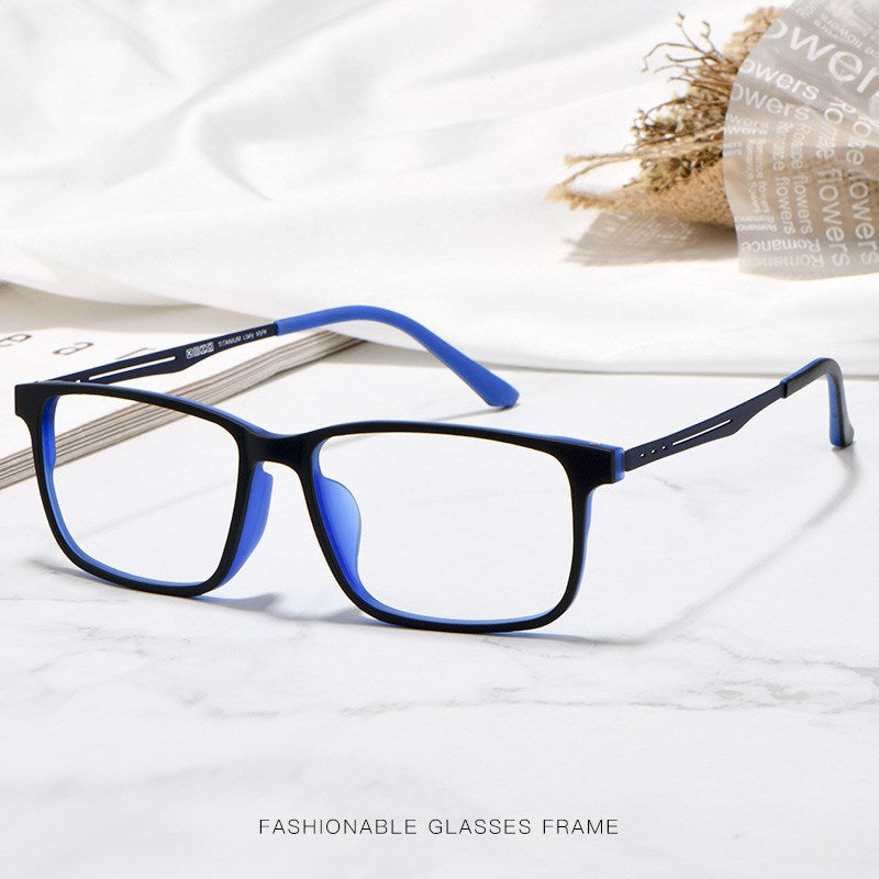 Yimaruili Unisex Full Rim Tr 90 Titanium Eyeglasses 8838 Full Rim Yimaruili Eyeglasses