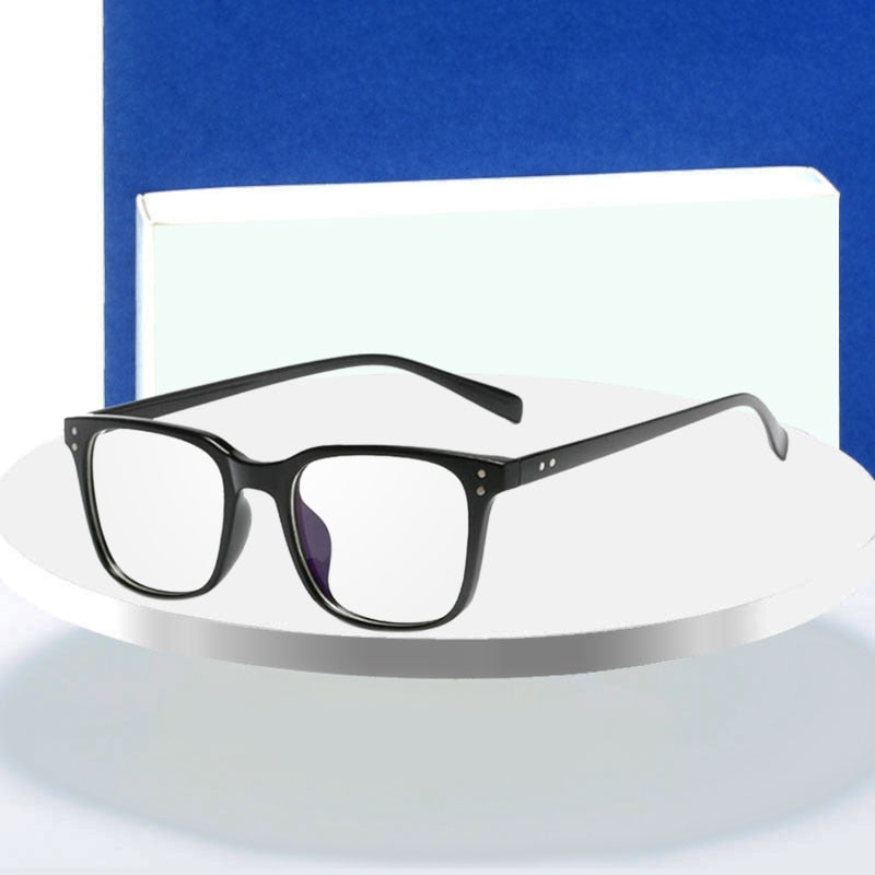 Hotochki Unisex Full Rim TR-90 Resin Square Acetate Frame Eyeglasses 5025 Full Rim Hotochki