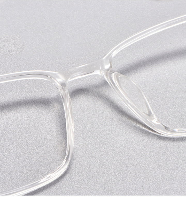 Hotony Unisex Full Rim Square TR 90 Resin Frame Eyeglasses 6633 Full Rim Hotony