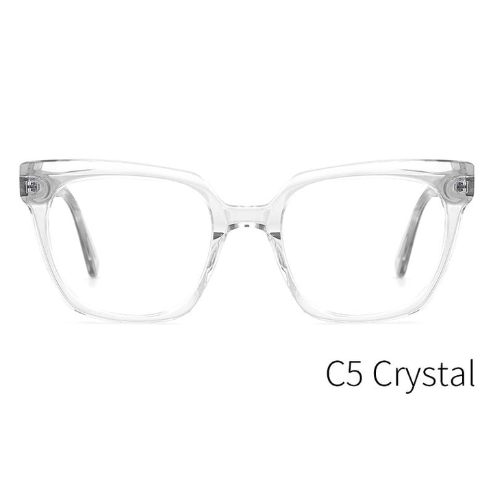 Kansept Women's Full Rim Cat Eye Acetate Alloy Frame Eyeglasses Me1202 Full Rim Kansept ME1202C5