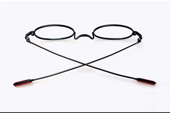 Yujo Unisex Full Rim Titanium Irregular Polygon Reading Glasses Y042 Reading Glasses Yujo