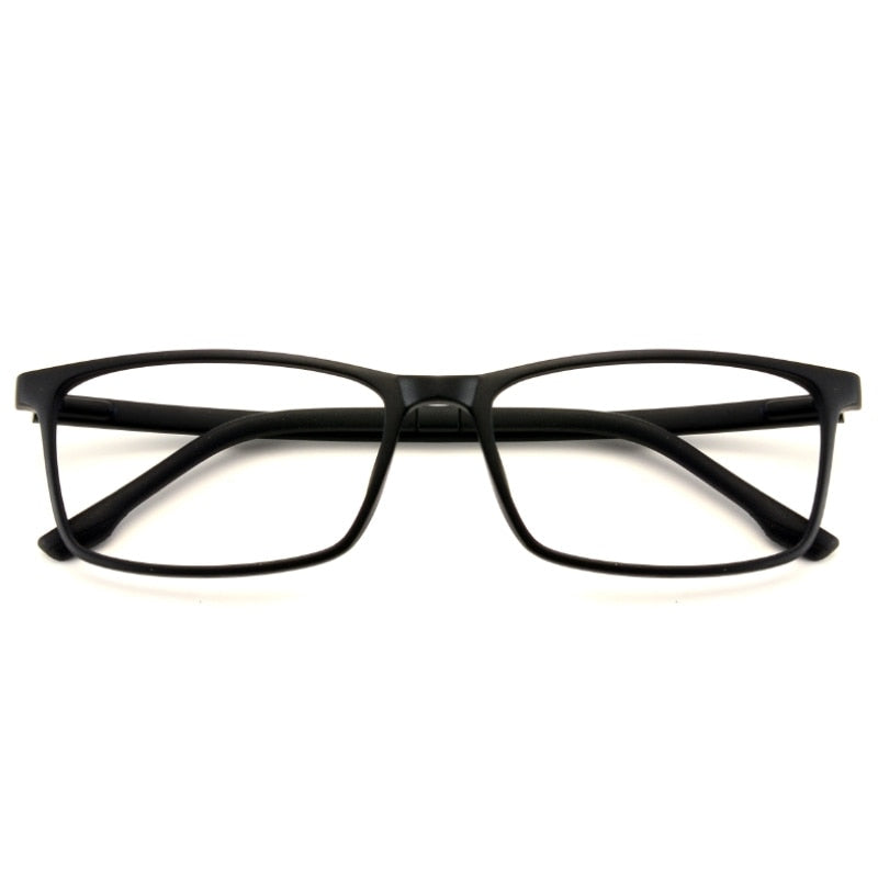 Yimaruili Unisex Full Rim Imitation Wood Grain Resin Frame Eyeglasses 98056 Full Rim Yimaruili Eyeglasses