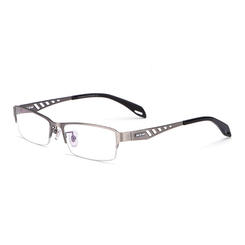 Reven Jate Xs505 Unisex Semi Rim Alloy Tr 90  Eyeglasses Semi Rim Reven Jate