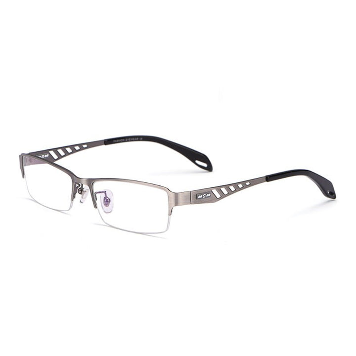 Reven Jate Xs505 Unisex Semi Rim Alloy Tr 90  Eyeglasses Semi Rim Reven Jate