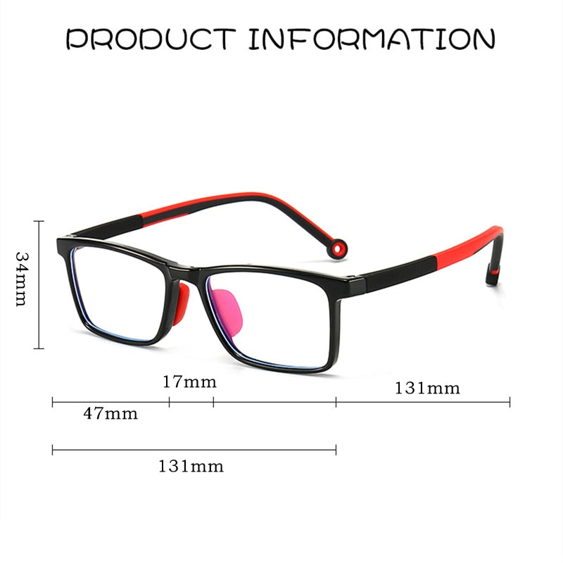 Yimaruili Unisex Children's Full Rim TR 90 Resin Frame Eyeglasses 2232 Full Rim Yimaruili Eyeglasses