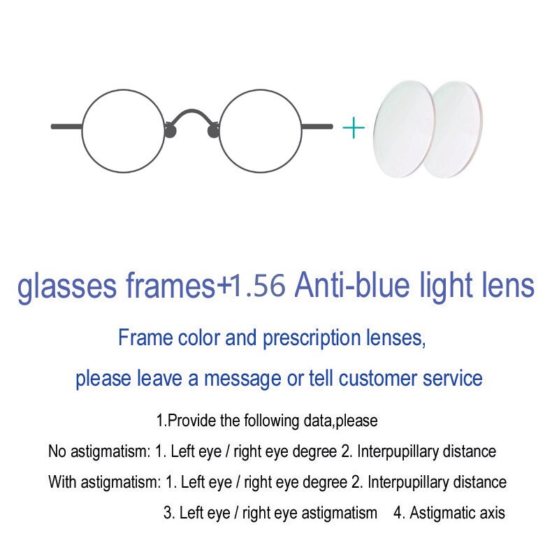 Unisex Oval Titanium Frame Eyeglasses Customizable Lenses Frame Yujo 1.56 China 