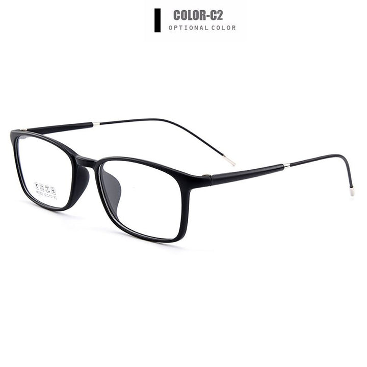 Unisex Eyeglasses Ultralight Tr90 Plastic Frame M3003 Frame Gmei Optical C2 Matte Black  