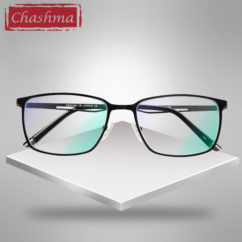 Chashma Men's Square Eyeglasses Full Rim Alloy 2049 Full Rim Chashma