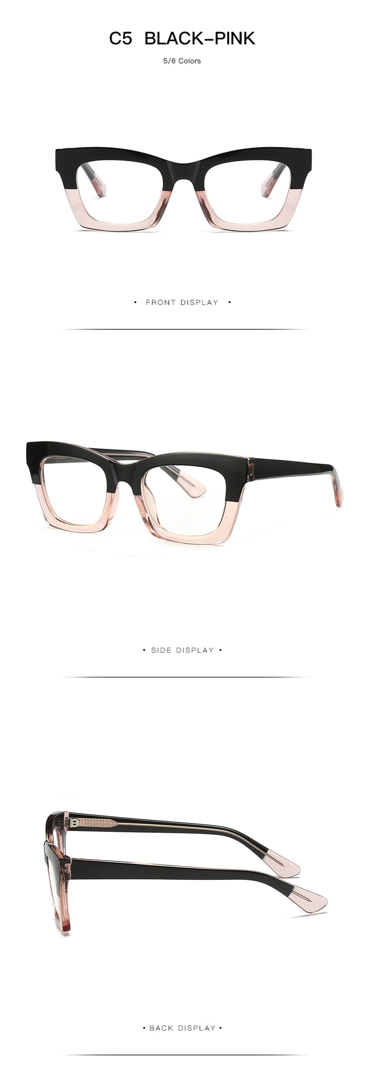 Gmei Women's Full Rim TR 90 Titanium Cat Eye Frame Eyeglasses 2016 Full Rim Gmei Optical   