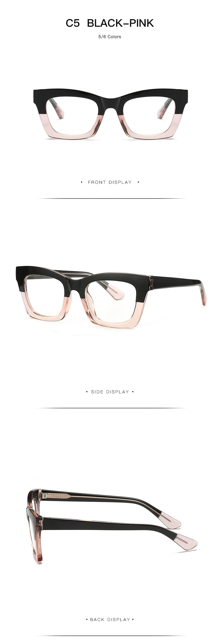 Gmei Women's Full Rim TR 90 Titanium Cat Eye Frame Eyeglasses 2016 Full Rim Gmei Optical