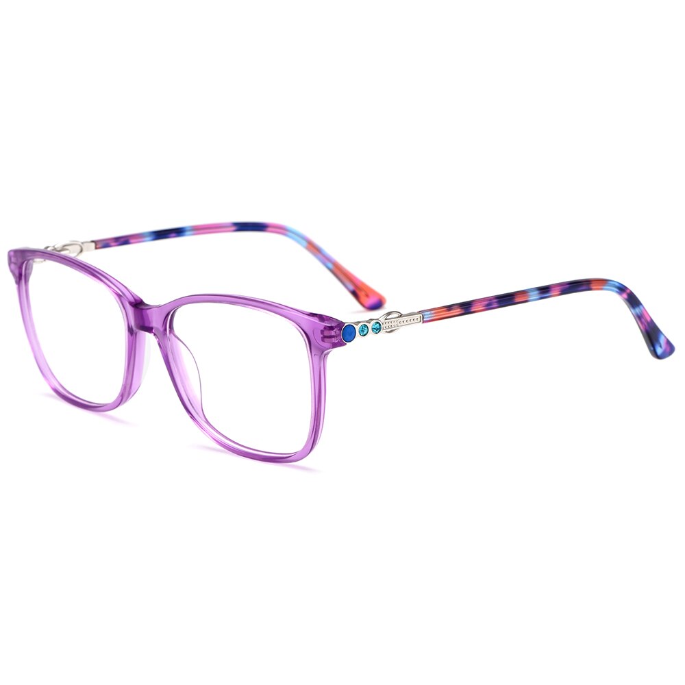 Gmei Women's Eyeglasses Acetate Glasses Frame M22003 Full Rim Gmei Optical C3