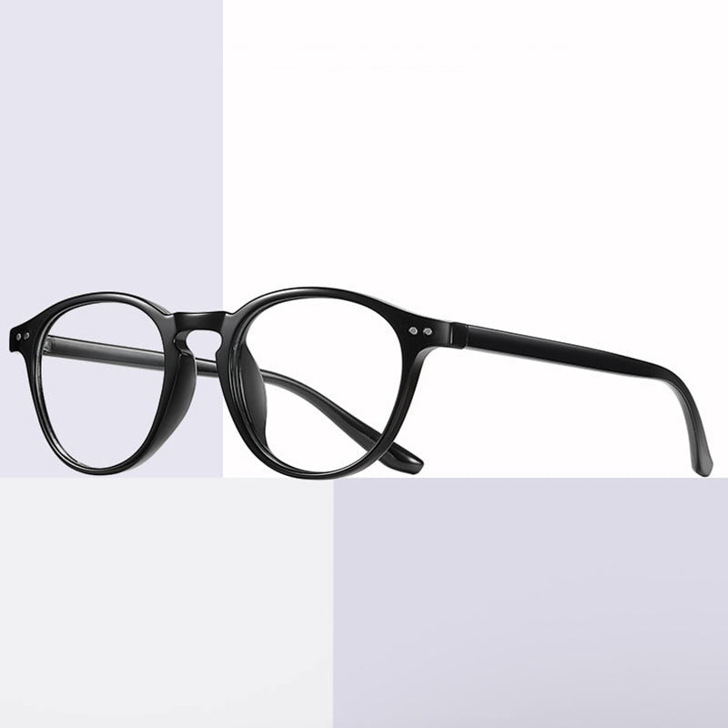 Hotochki Unisex Full Rim Round TR-90 Resin Frame Eyeglasses 2318 Full Rim Hotochki