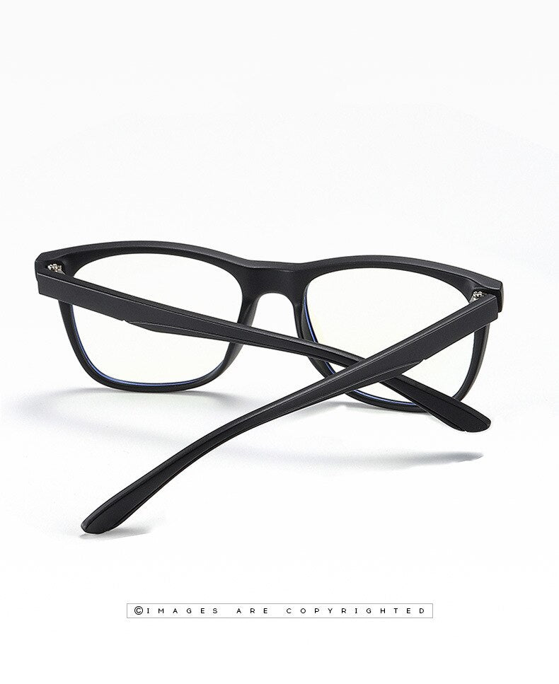 Yimaruili Unisex Youth Full Rim TR 90 Resin Acetate Frame Anti Blue Light Computer Eyeglasses 5102 Full Rim Yimaruili Eyeglasses