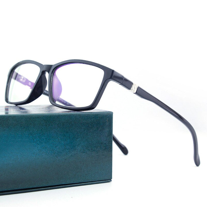 Hdcrafter Unisex Full Rim Square Tr 90 Acetate Frame Eyeglasses N6701 Full Rim Hdcrafter Eyeglasses C1