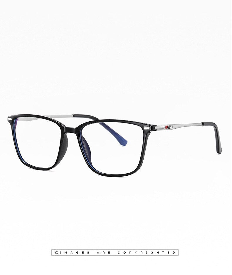 Yimaruili Men's  Full Rim TR 90 Frame Eyeglasses 6912 Full Rim Yimaruili Eyeglasses