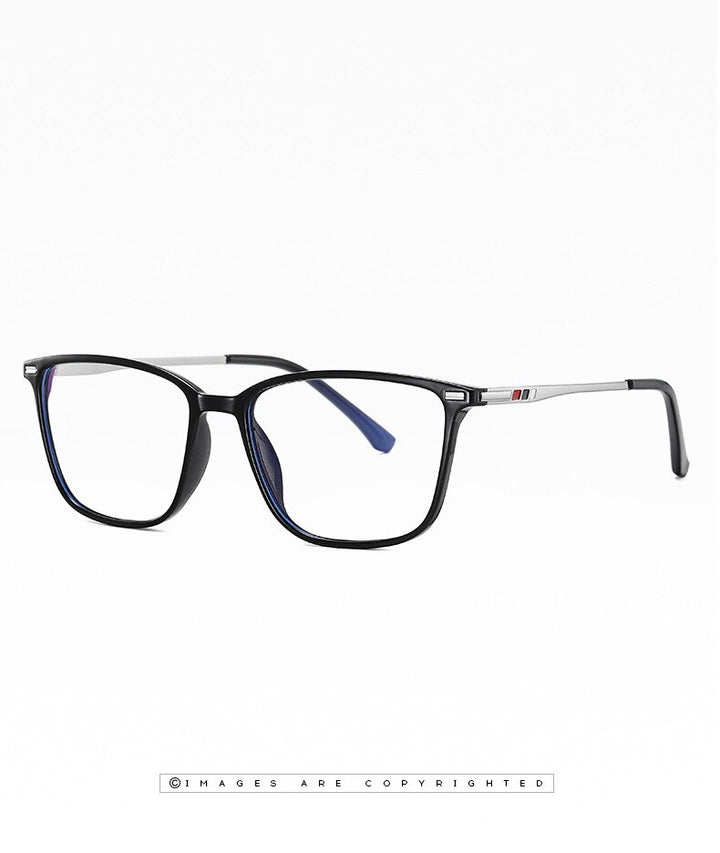 Yimaruili Men's  Full Rim TR 90 Frame Eyeglasses 6912 Full Rim Yimaruili Eyeglasses