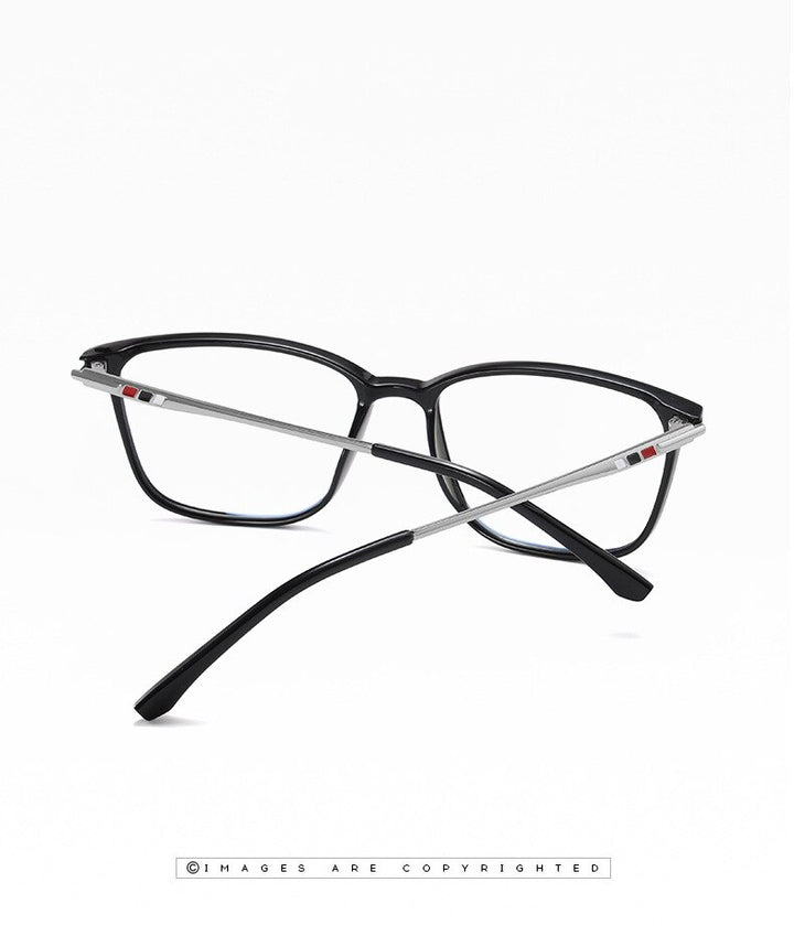 Yimaruili Men's  Full Rim TR 90 Frame Eyeglasses 6912 Full Rim Yimaruili Eyeglasses