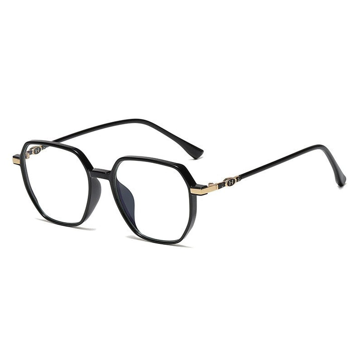 Hotony Women's Full Rim TR 90 Resin Square Frame Eyeglasses Lk304 Full Rim Hotony