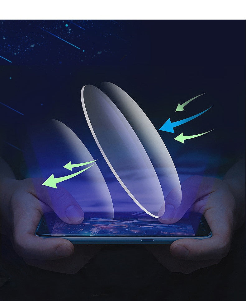 Laoyehui Women's Full Rim Cat Eye Alloy Frame Reading Glasses Anti Blue Light 90161 Reading Glasses Laoyehui