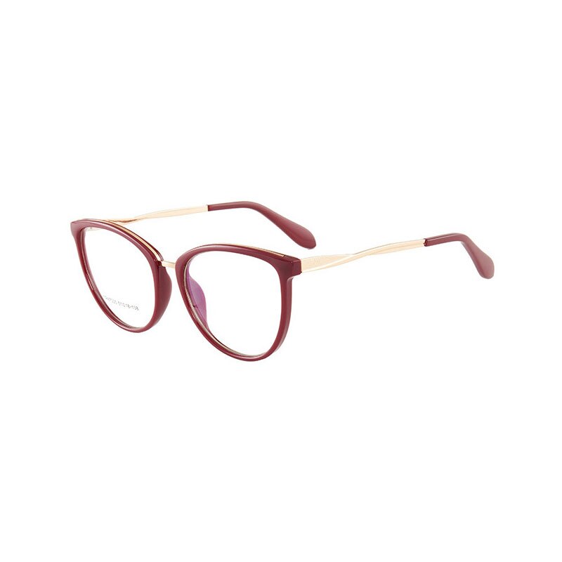 Hotony Women's Full Rim TR 90 Resin Round Frame Eyeglasses 7005 Full Rim Hotony