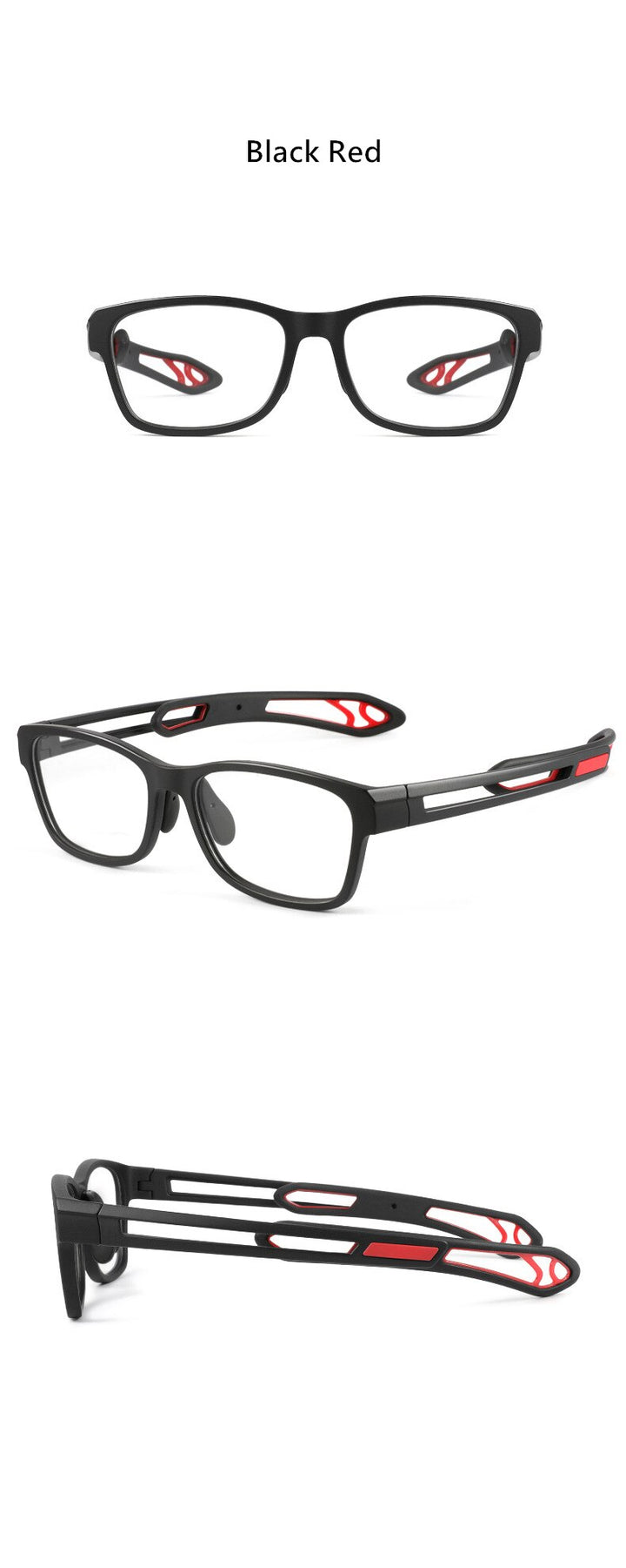 Yimaruili Unisex Full Rim TR 90 Resin Sport Frame Eyeglasses YD1927 Full Rim Yimaruili Eyeglasses