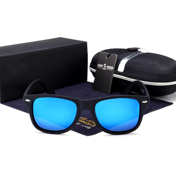 Hdcrafter Unisex Full Rim Square Acetate Frame Polarized Sunglasses 2140 Sunglasses HdCrafter Sunglasses
