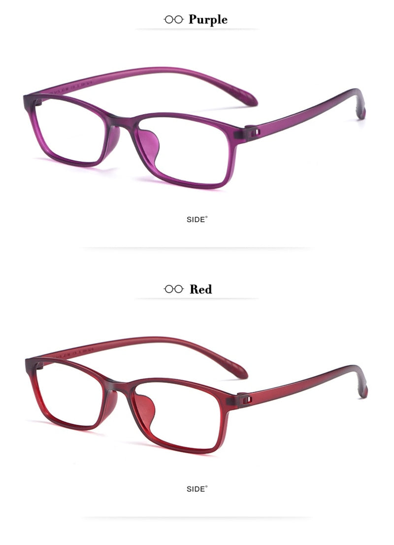 Hotochki Unisex Full Rim TR-90 Resin Frame Eyeglasses X1x2 Full Rim Hotochki
