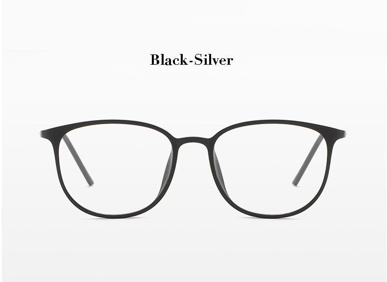 Hotony Unisex Full Rim Square TR 90 Alloy Frame Eyeglasses 2212 Full Rim Hotony