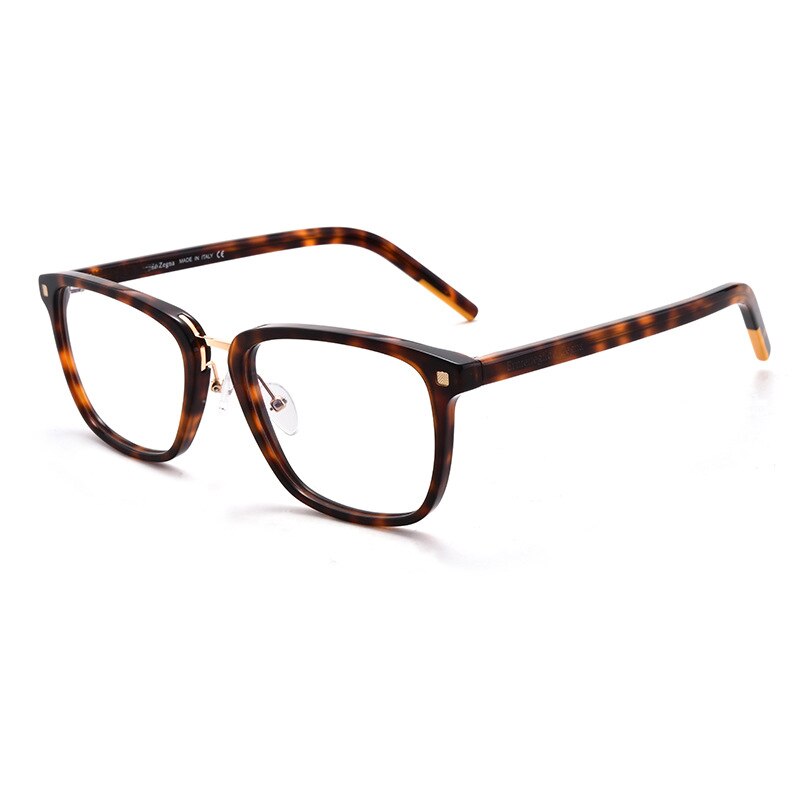 Gatenac Unisex Full Rim Square Acetate Frame Eyeglasses Gxyj312 Full Rim Gatenac 1