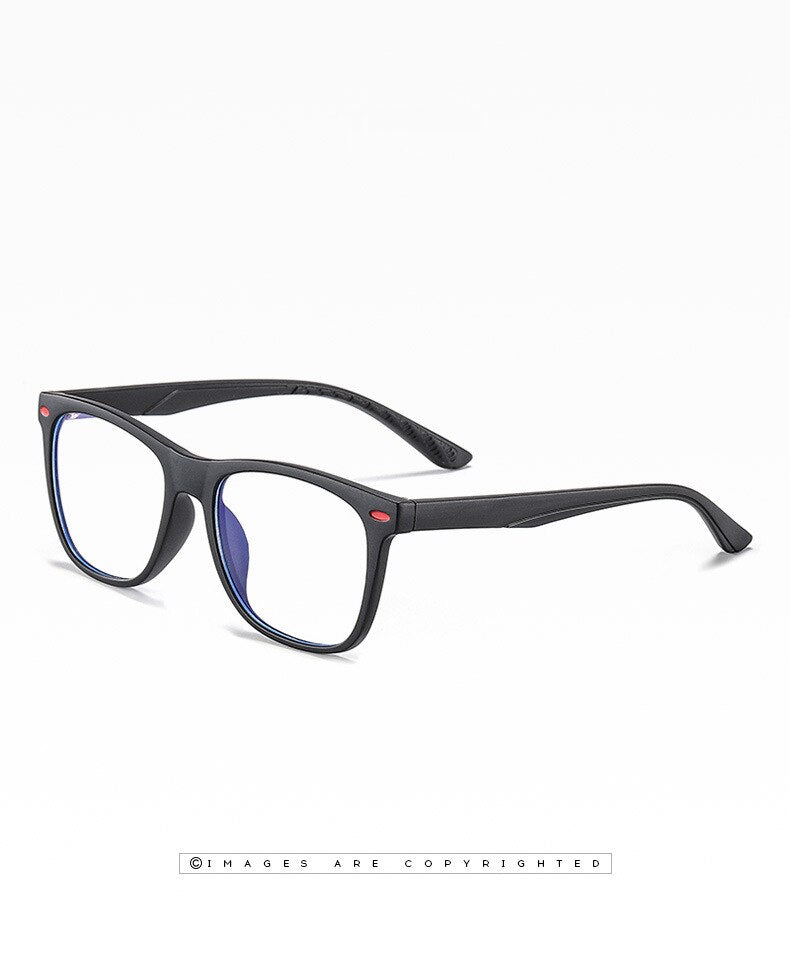 Yimaruili Unisex Youth Full Rim TR 90 Resin Acetate Frame Anti Blue Light Computer Eyeglasses 5102 Full Rim Yimaruili Eyeglasses