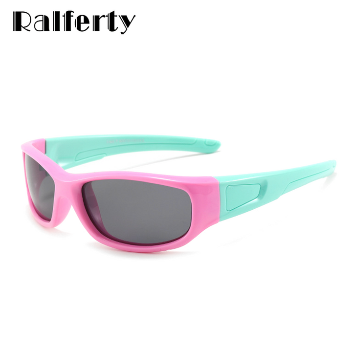 Ralferty Kids' Sunglasses Polarized Flexible Soft Unbreakable K800 Sunglasses Ralferty