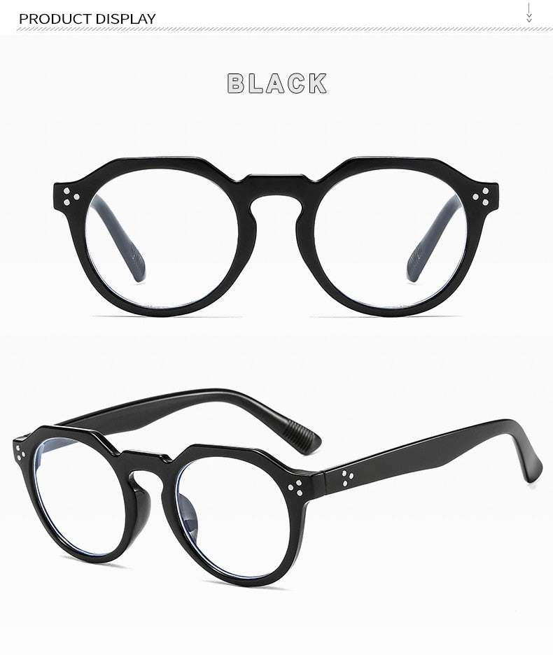 Hotochki Unisex Full Rim PC Plastic Resin Frame Eyeglasses 3395 Full Rim Hotochki