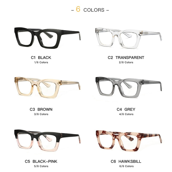 Gmei Women's Full Rim TR 90 Titanium Cat Eye Frame Eyeglasses 2016 Full Rim Gmei Optical