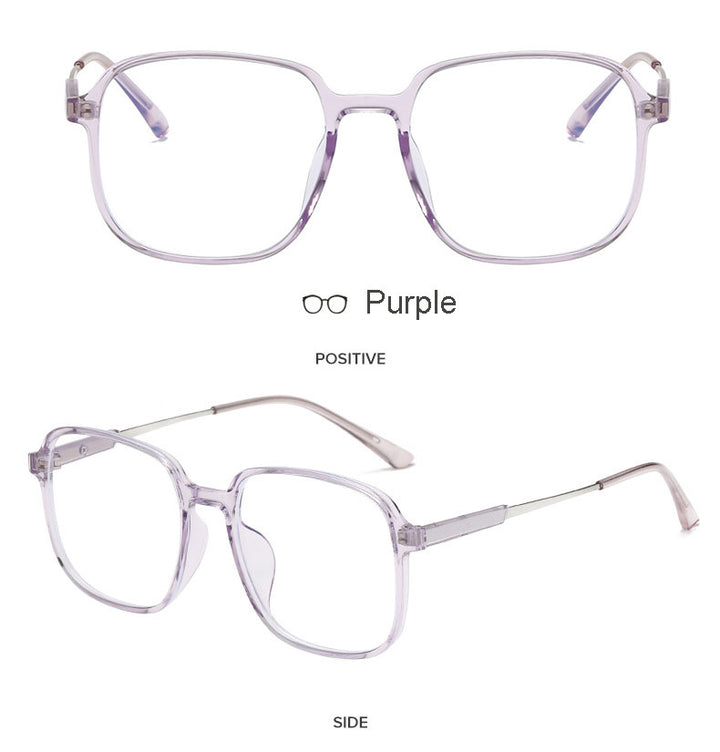 Hotony Unisex Full Rim Round TR 90 Resin Frame Eyeglasses 60152 Full Rim Hotony