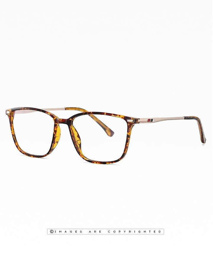 Yimaruili Men's  Full Rim TR 90 Frame Eyeglasses 6912 Full Rim Yimaruili Eyeglasses