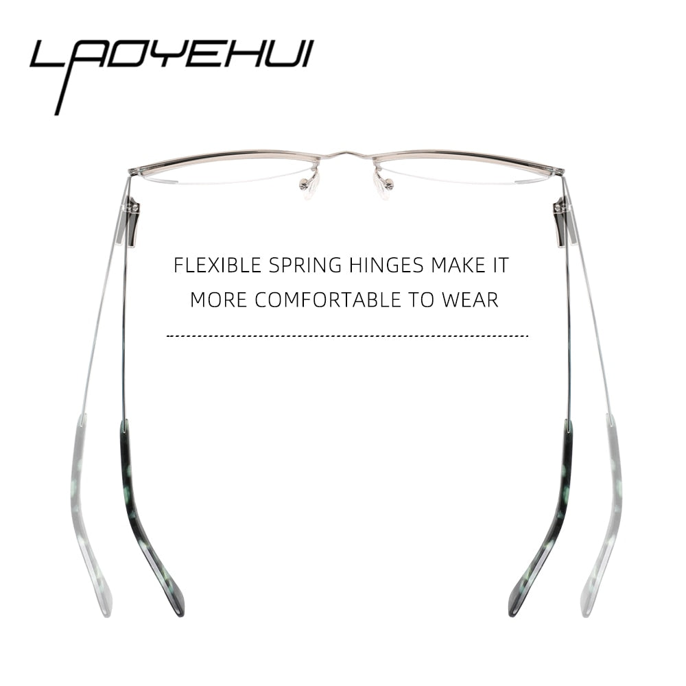 Laoyehui Women's Eyeglasses Cat Eye Alloy Reading Glasses 8369 Reading Glasses Laoyehui