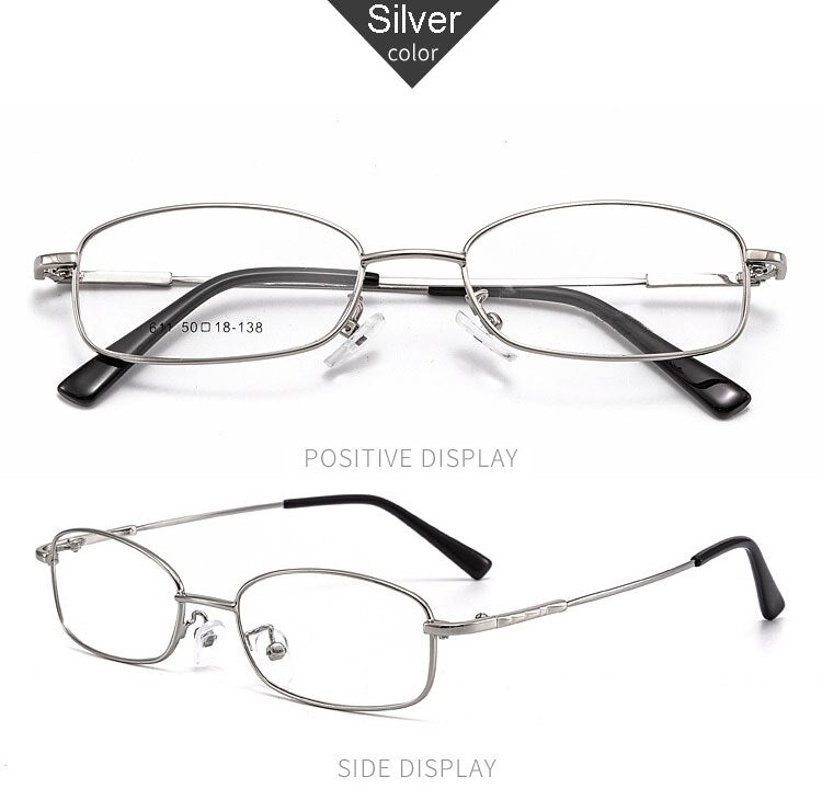 Hotochki Unisex Full Rim Alloy Frame Eyeglasses 611 Full Rim Hotochki