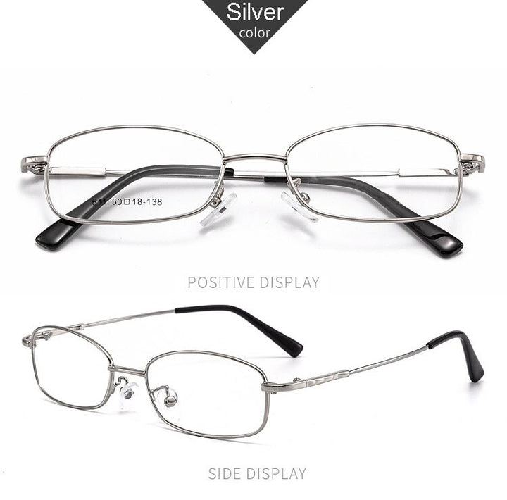 Hotochki Unisex Full Rim Alloy Frame Eyeglasses 611 Full Rim Hotochki