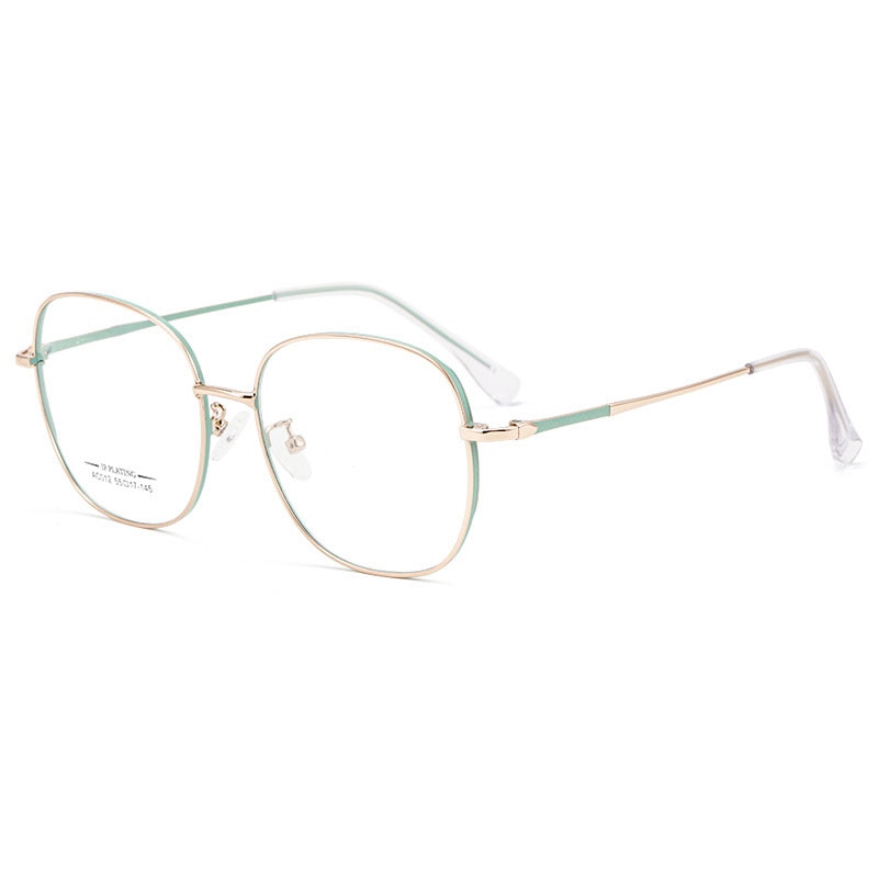 Hotony Unisex Full Rim Aluminum Magnesium Alloy Frame Eyeglasses AC012 Full Rim Hotony