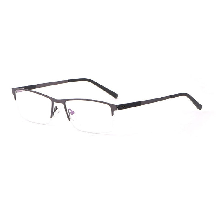 Hotochki Unisex Semi Rim Square Alloy Frame Eyeglasses 8839 Semi Rim Hotochki