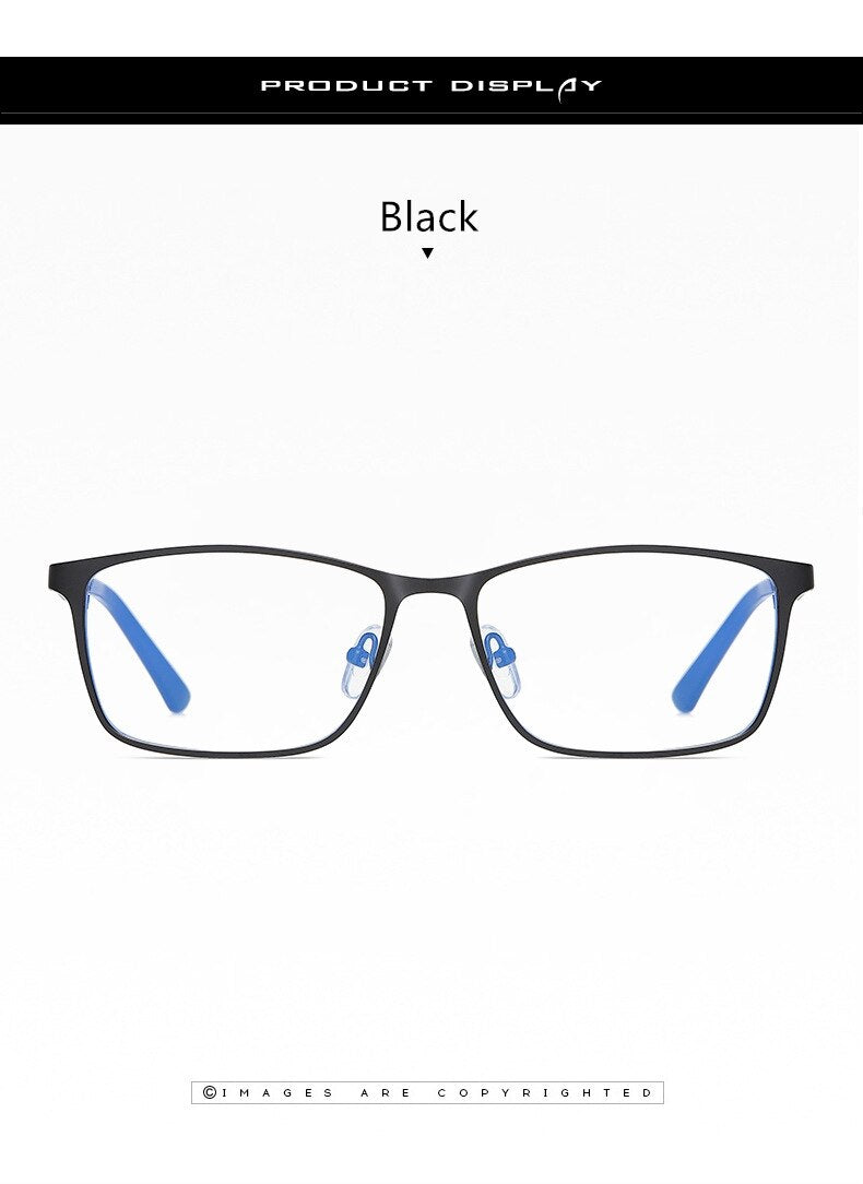 Yimaruili Men's Full Rim Alloy Frame Eyeglasses 5927 Full Rim Yimaruili Eyeglasses
