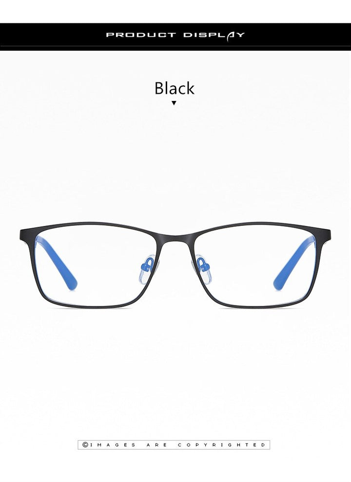 Yimaruili Men's Full Rim Alloy Frame Eyeglasses 5927 Full Rim Yimaruili Eyeglasses