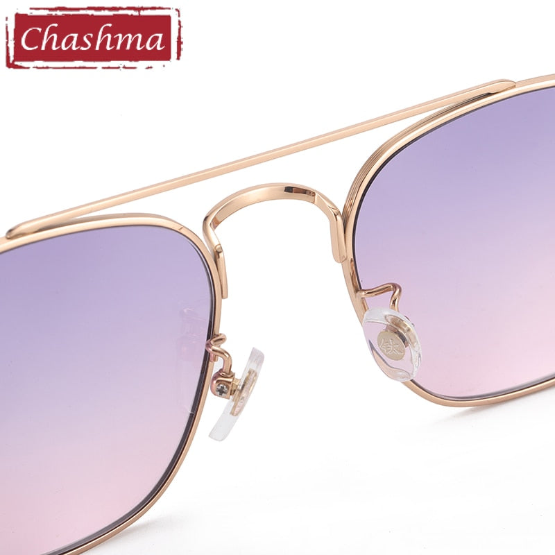 Chashma Unisex Full Rim Titanium Double Bridge Frame Sunglasses 8369 Sunglasses Chashma