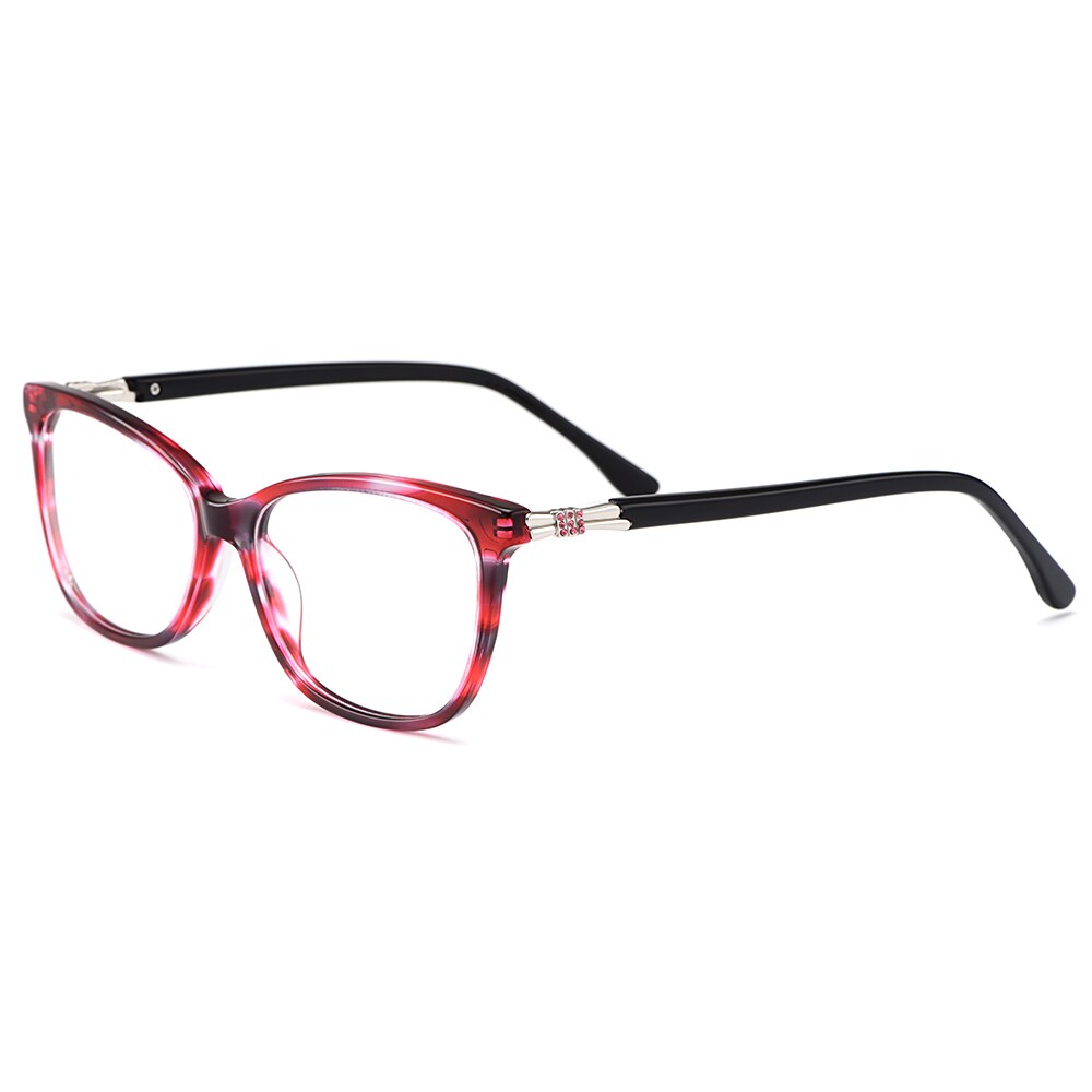 Gmei Women's Eyeglasses Acetate Alloy M22001 Full Rim Gmei Optical C5