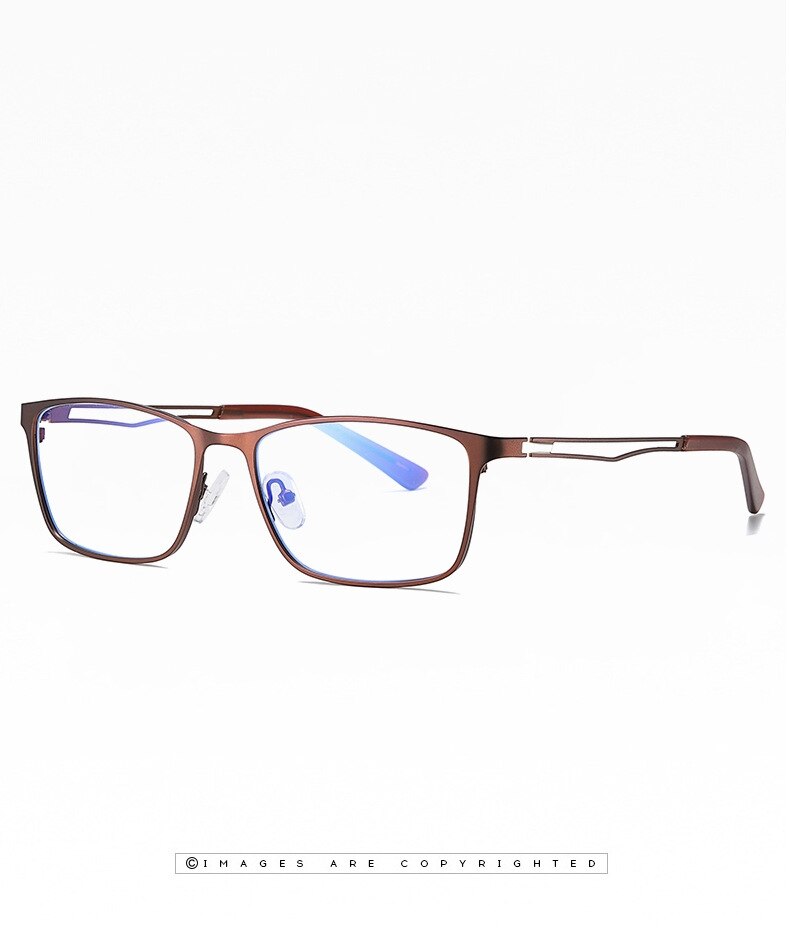 Yimaruili Men's Full Rim Alloy Frame Eyeglasses 5927 Full Rim Yimaruili Eyeglasses