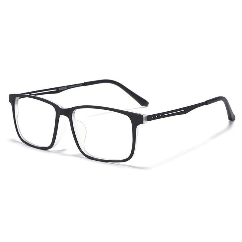 Yimaruili Unisex Full Rim Tr 90 Titanium Eyeglasses 8838 Full Rim Yimaruili Eyeglasses