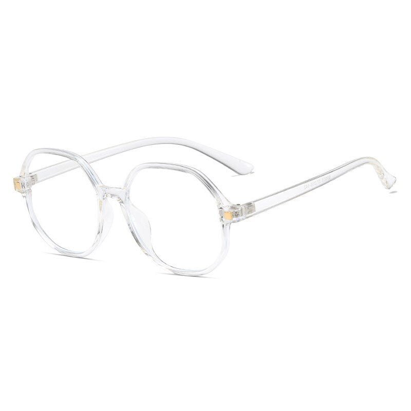 Hotony Women's Full Rim Polygon Round Tr 90 Eyeglasses B9005ds Full Rim Hotony