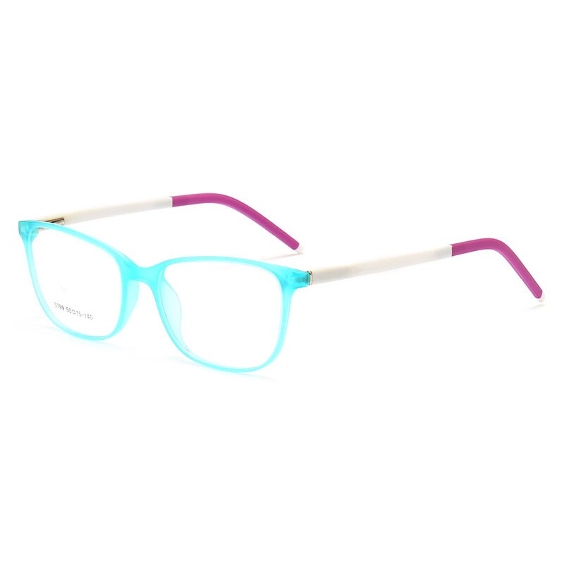 Hotochki Unisex Full Rim PC Plastic Resin Frame Eyeglasses 5799 Full Rim Hotochki Sky Blue