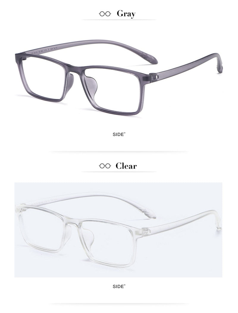 Hotochki Unisex Full Rim TR-90 Resin Frame Eyeglasses X1x2 Full Rim Hotochki
