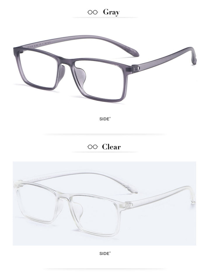 Hotochki Unisex Full Rim TR-90 Resin Frame Eyeglasses X1x2 Full Rim Hotochki